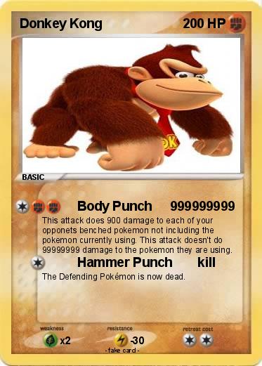 Pokemon Donkey Kong