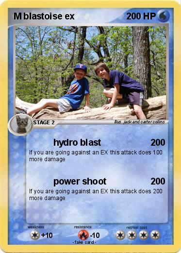 Pokemon M blastoise ex