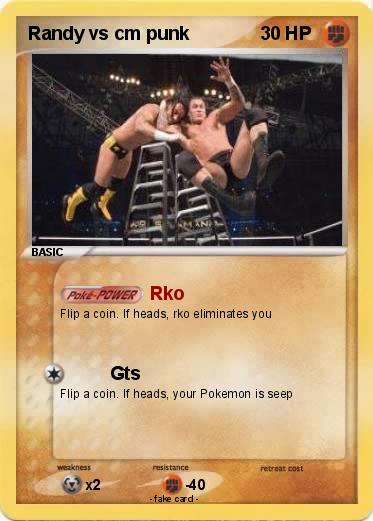 Pokemon Randy vs cm punk