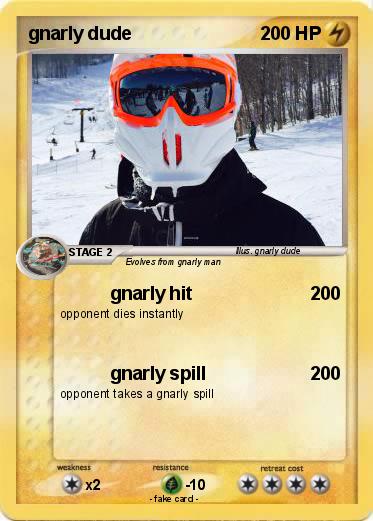 Pokemon gnarly dude