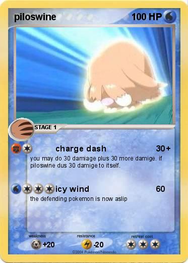 Pokemon piloswine