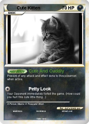 Pokemon Cute Kitten