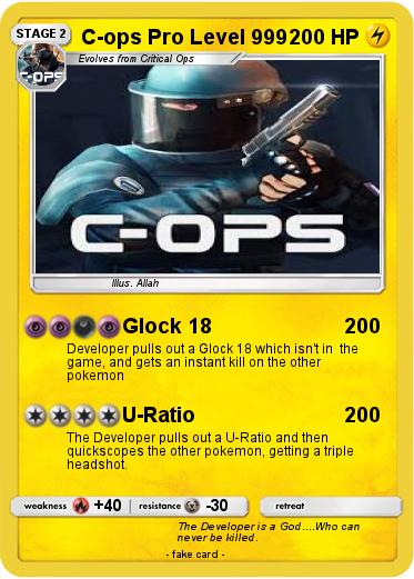 Pokemon C-ops Pro Level 999