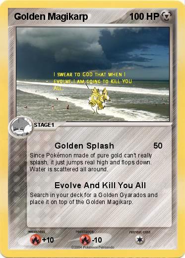 Pokemon Golden Magikarp
