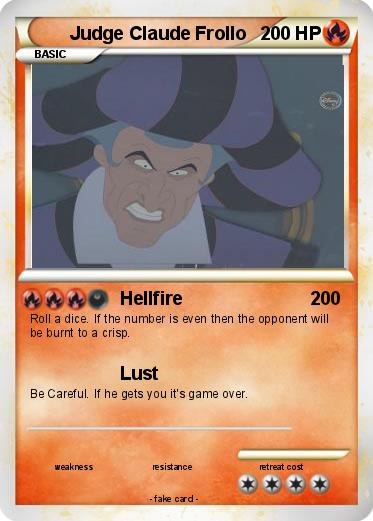 Pokemon Judge Claude Frollo