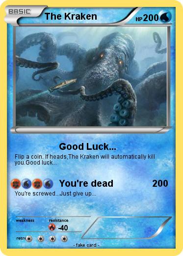 Pokemon The Kraken