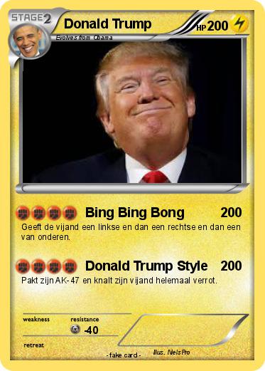 Pokemon Donald Trump
