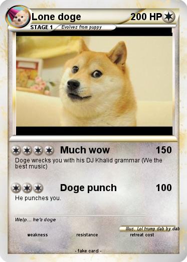Pokemon Lone doge