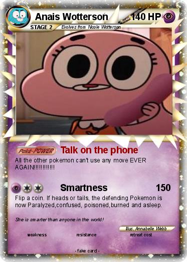 Pokemon Anais Wotterson