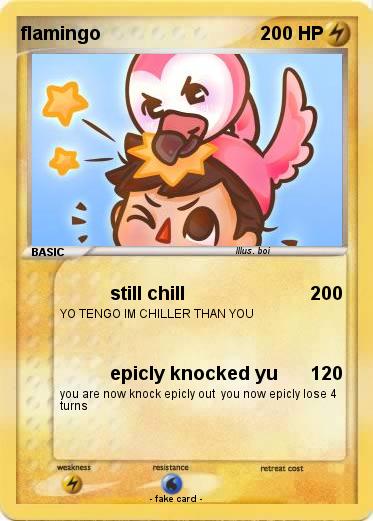 Pokemon flamingo
