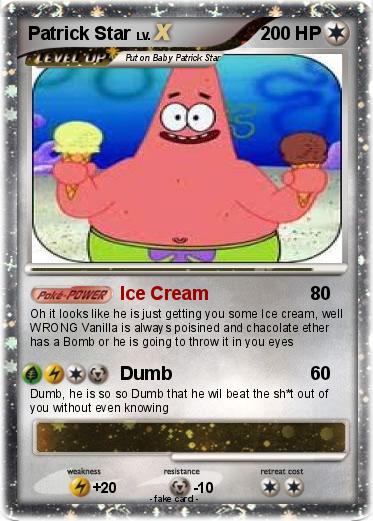 Pokemon Patrick Star