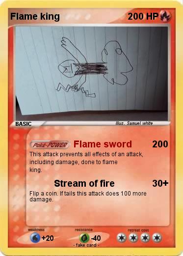 Pokemon Flame king