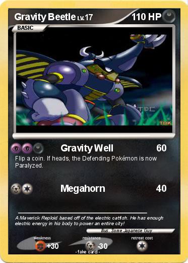 Pokemon Gravity Beetle