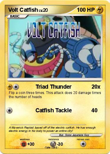 Pokemon Volt Catfish