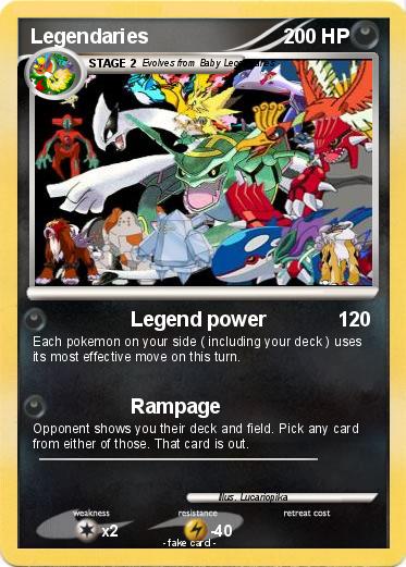 Pokemon Legendaries