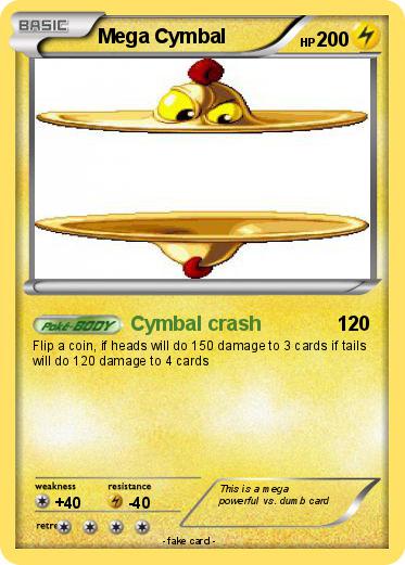 Pokemon Mega Cymbal