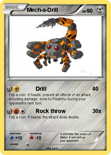 Pokemon Mech-a-Drill