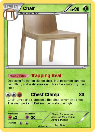 Pokemon Chair
