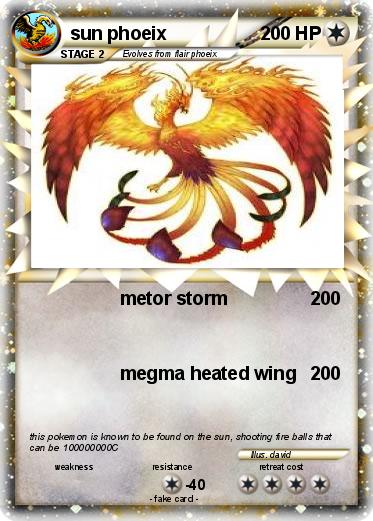 Pokemon sun phoeix