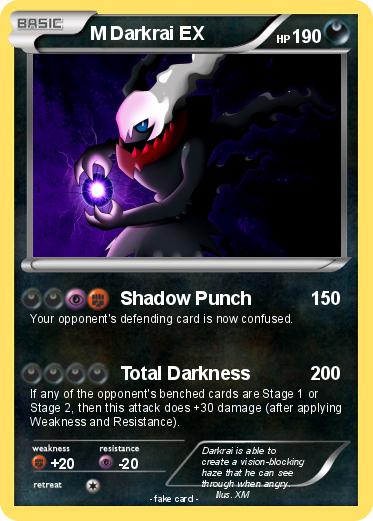 Pokemon M Darkrai EX