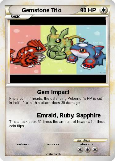 Pokemon Gemstone Trio