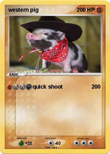 Pokemon western pig