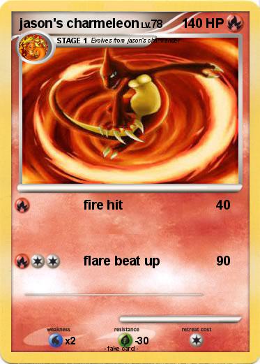 Pokemon jason's charmeleon