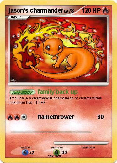 Pokemon jason's charmander