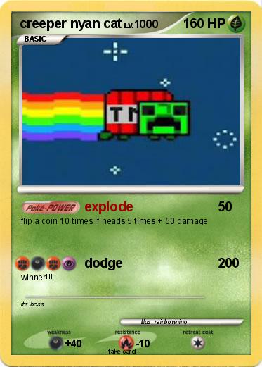 Pokemon creeper nyan cat