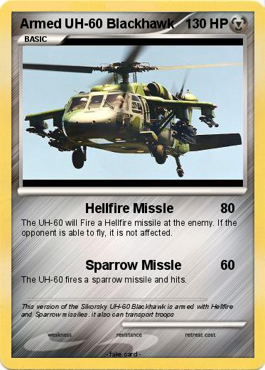 Pokemon Armed UH-60 Blackhawk