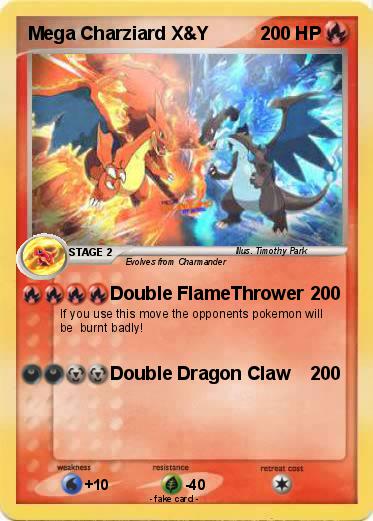Pokemon Mega Charziard X&Y