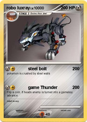 Pokemon robo luxray