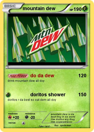 Pokemon mountain dew