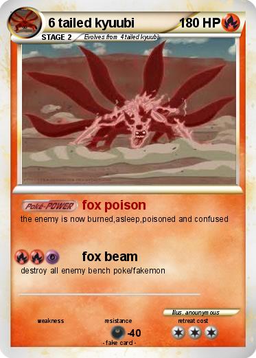 Pokemon 6 tailed kyuubi