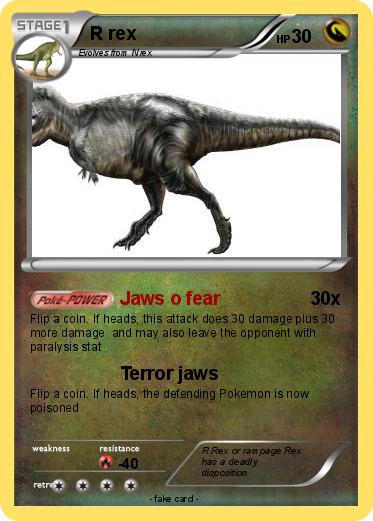 Pokemon R rex