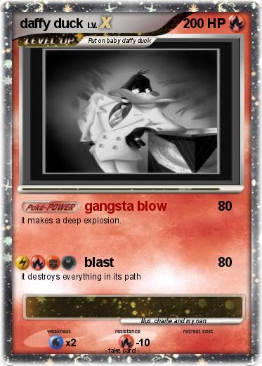 Pokemon daffy duck