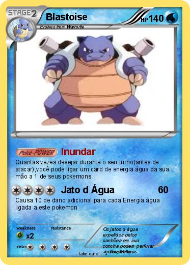 Pokemon Blastoise
