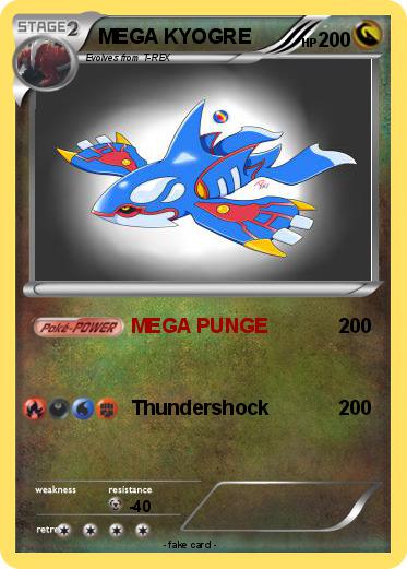 Pokemon MEGA KYOGRE