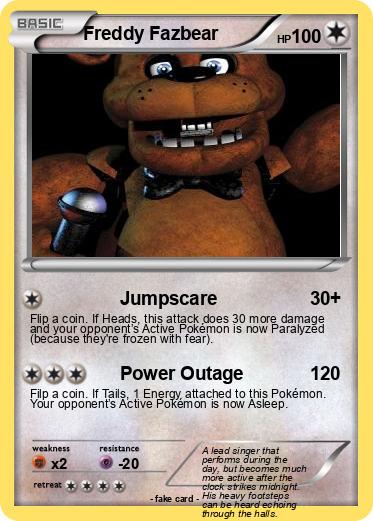 Pokemon Freddy Fazbear