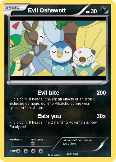 Pokemon Evil Oshawott