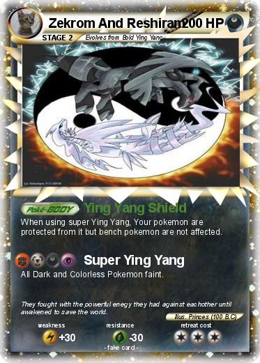 Spino on X: Yin-Yang King 'n' Queen #pokemon #reshiram #zekrom   / X