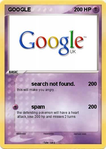 Pokemon GOOGLE