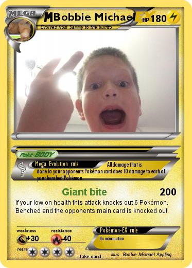Pokemon Bobbie Michael
