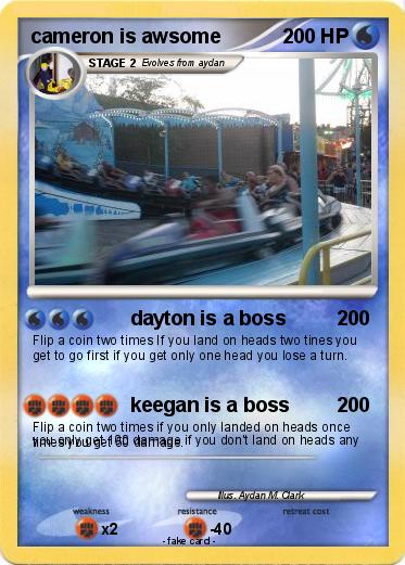 Pokemon cameron is awsome