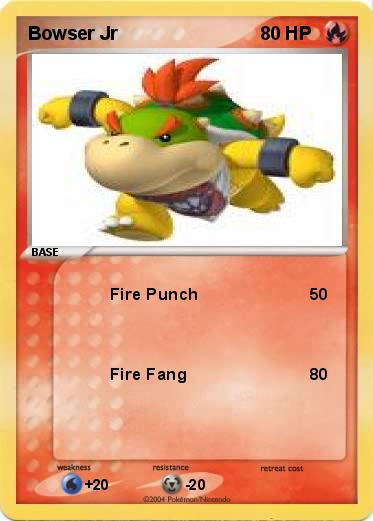 Pokemon Bowser Jr