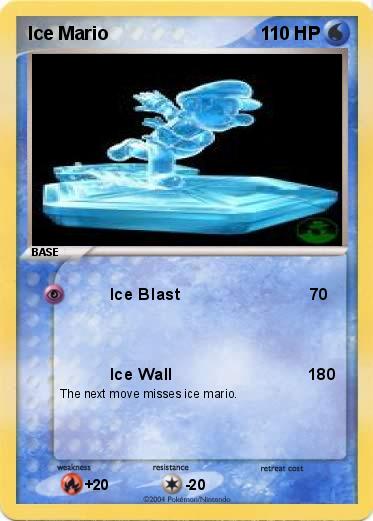 Pokemon Ice Mario