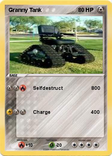 Pokemon Granny Tank