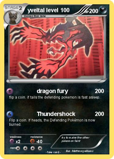 Pokemon yveltal level 100