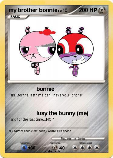 Pokemon my brother bonnie