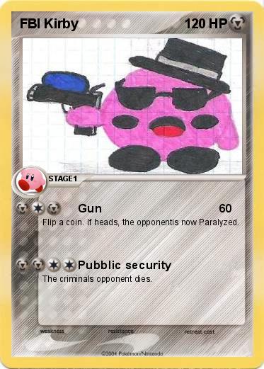 Pokemon FBI Kirby